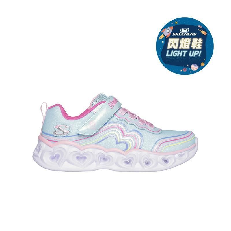 HEART LIGHTS GIRLS' LIGHT UP SHOES