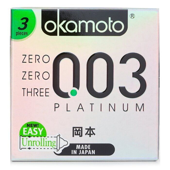 Okamoto 003 Smooth Condoms 0.03mm Ultra Thin, 10 pcs