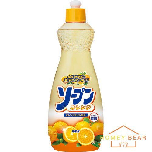 Fruit Vegetable and Dish Sterilizing Detergent - Orange 600ml (Parallel Import)