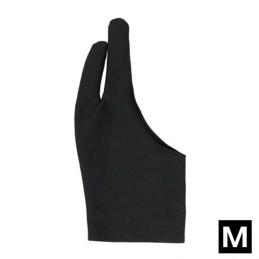 Artist Drawing Glove Black 2 finger anti-fouling Gloves for any