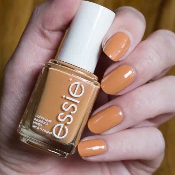 Coconuts For You ES1742 neutral tan nail polish with red undertones that highlights your summer glow