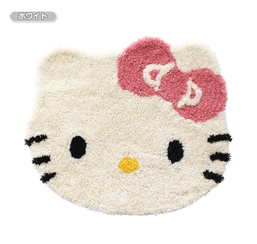 (Cutie White) Japan Sanrio Hello Kitty Styling Carpet
