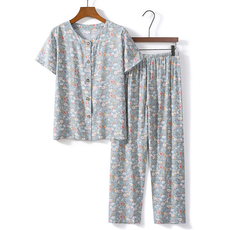 老年人短袖套裝( XL-4XL碼 20號色）【下單後請聯絡客服確認發貨尺碼】F001099052
