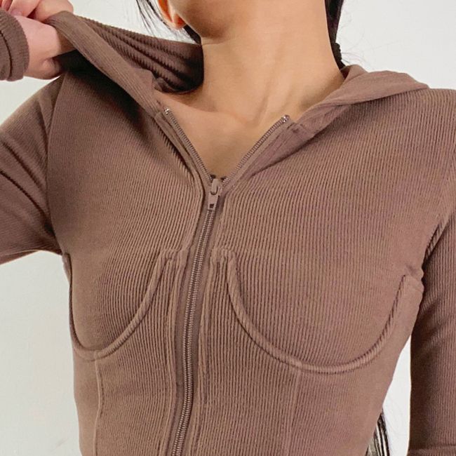 不規則針織開衫外套+吊帶背心兩件套(咖色)(S-L碼)(下單後聯絡客服確認發貨尺碼) 