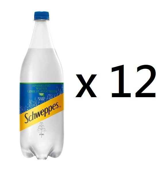 LIME Flavoured Sparking Water 1.25L x12
