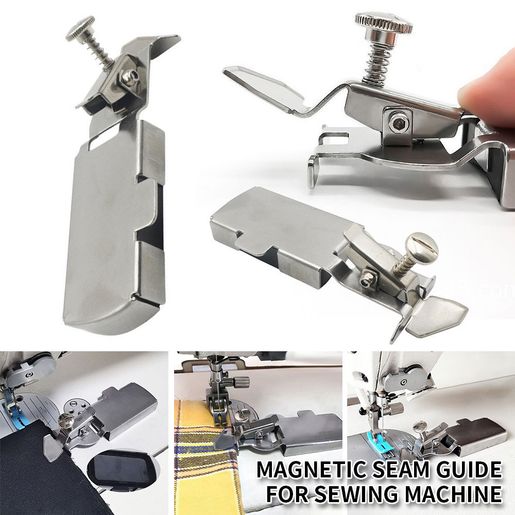 New Multifunctional Magnetic Seam Guide Positioning Sewing Machine