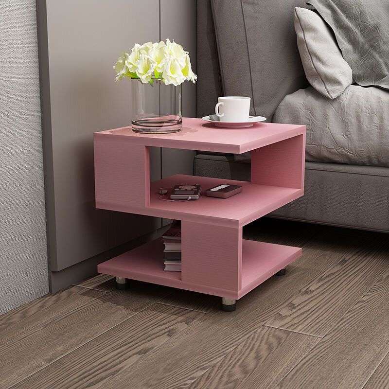 (40*40*40*height 40 pink) Bedsidel table