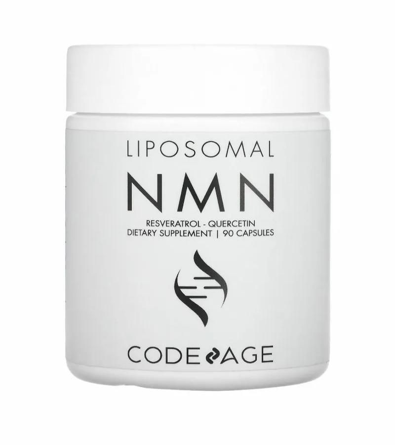 CODEAGE Liposomal NMN Resveratrol Quercetin, 90 Capsules （EXP：09/2025