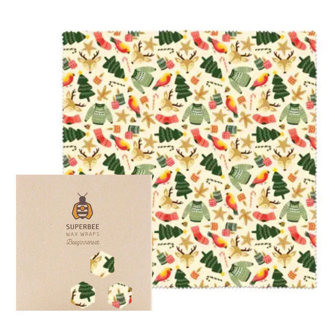 Beeginner Wax Wraps Set｜Gingerbread