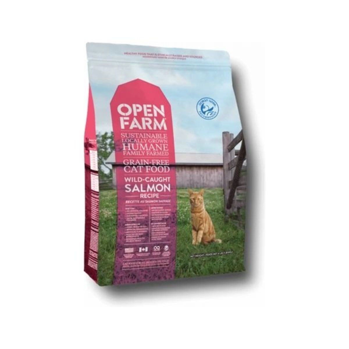 Grain-Free Wild Salmon Cat Food 4lb 