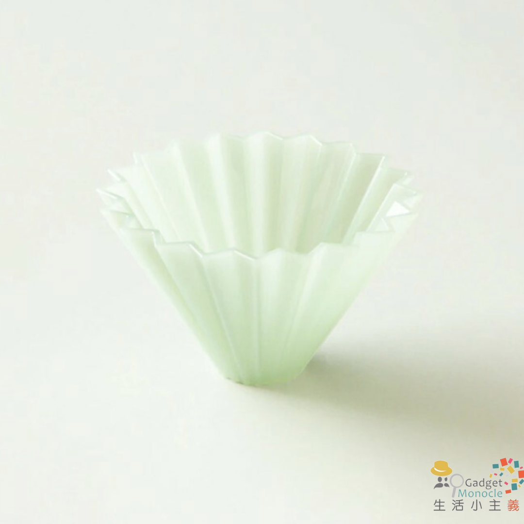 Origami Air 樹脂摺紙咖啡濾杯 手沖咖啡濾杯 - 啞光綠色 (S size)