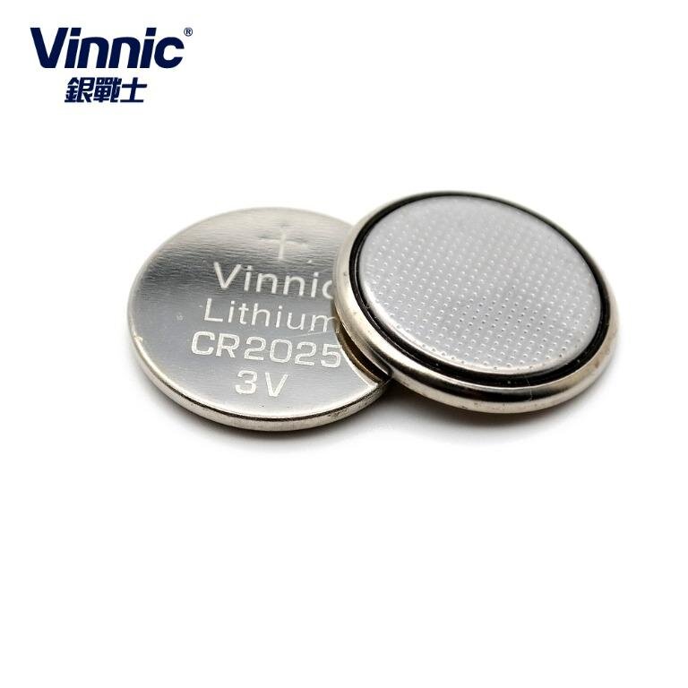 Vinnic, Lithium Coin CR2025 (3V) - 5Count
