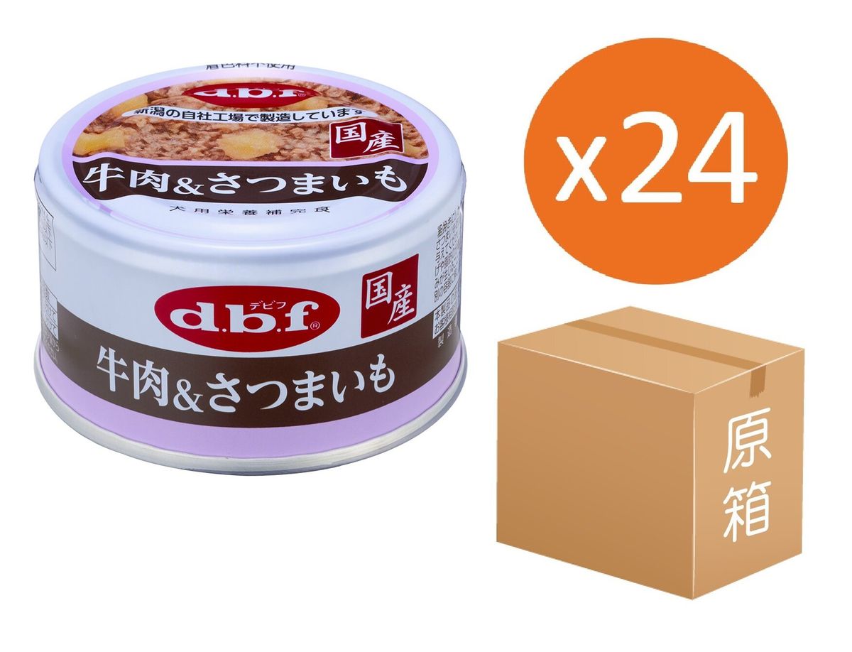 Beef & Sweet Potato Cans for Dog 85g x24pcs [Parallel Import] Packaging Random delivery