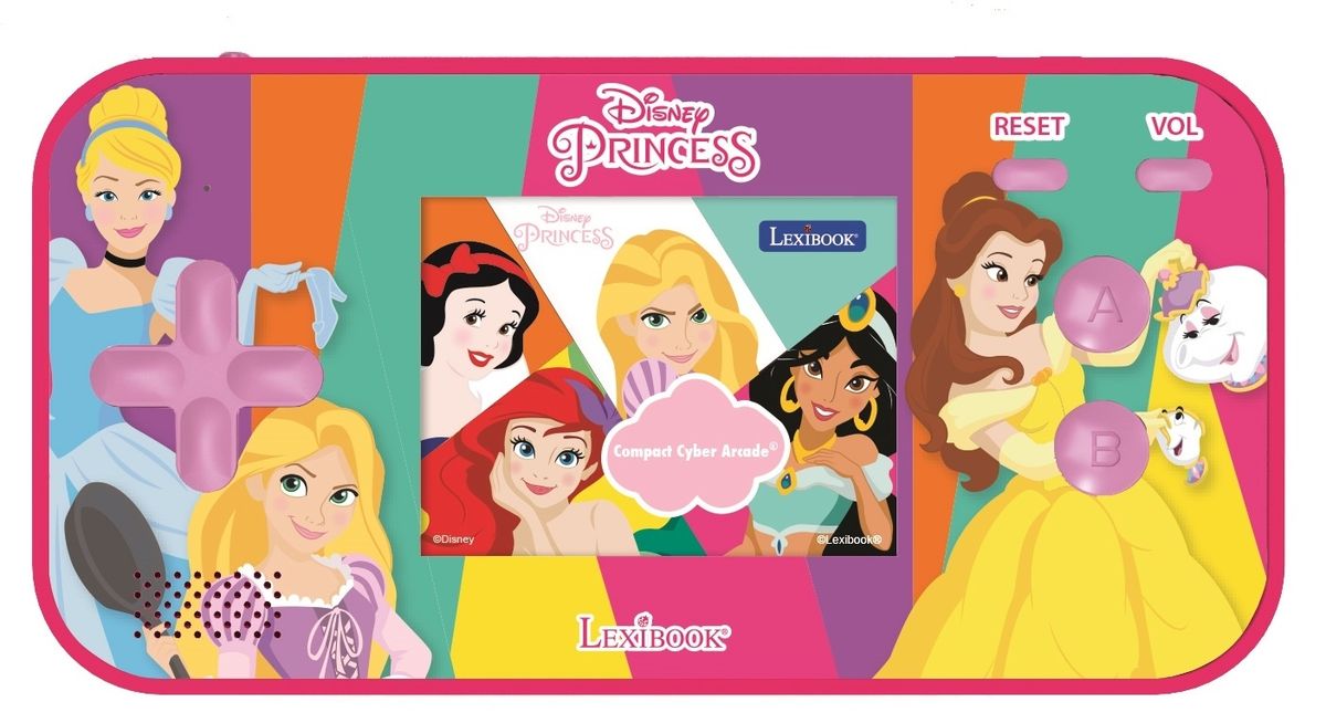 Disney Princess Pocket Gaming Console 2.5'' LCD and 150 games (10 from the Princesses universe)