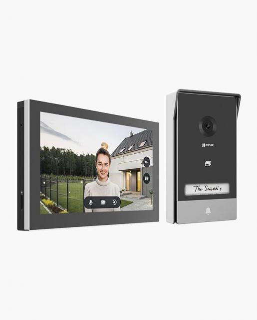 Ezviz, EZVIZ HP7 smart video doorbell + 7-inch color touch screen smart  home video doorphone remote door unlocking 2K resolution CS-HP7-R101-1W2TFC