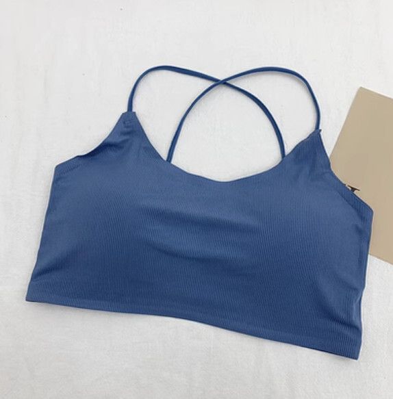 冰絲薄款胸圍內衣（藍色）【均碼】#F148048690