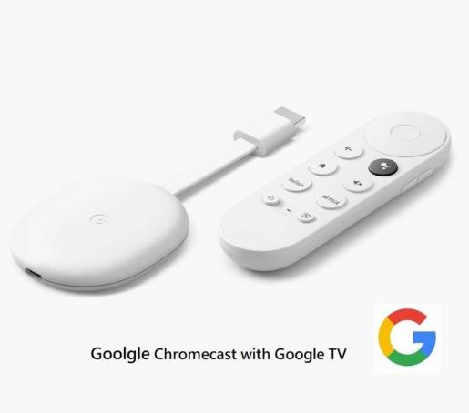 Google | Chromecast with Google 第4代4K串流電視盒| Netflix | Disney+ | HBO GO| AppleTV | Amazon | ViuTV | Now | HKTVmall 香港最大網購平台