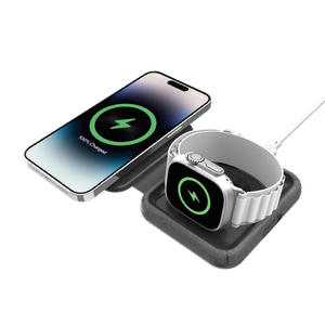Q.Mag Go 折疊MageSafe二合一無線充電器 UD30MFIE
