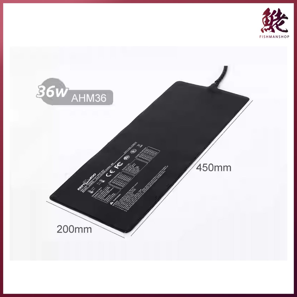 REPTIZOO 恆溫加熱墊 36W #AHM36