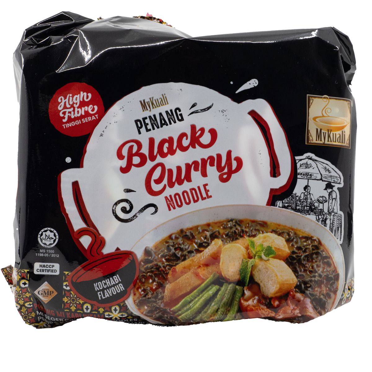 Penang Black Curry Noodle 110gX4pks