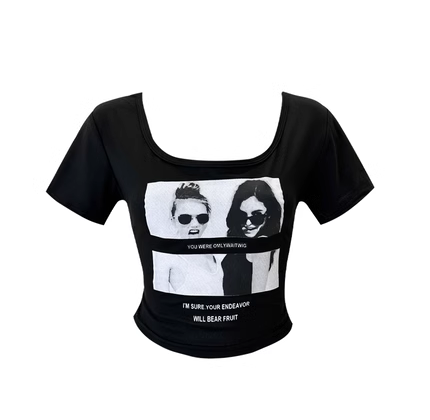 T恤（（黑色/S-L碼）（下單後聯絡客服確認發貨尺碼）#F143007700