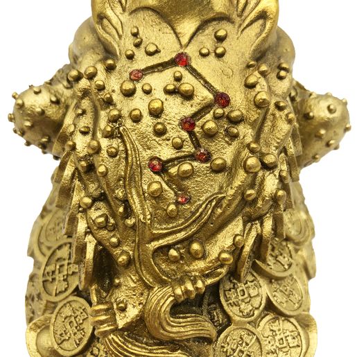 2virgo | 風水擺設元寶金蟾純銅招財擺件三足金蟾三腳蟾蜍招財轉運辟邪