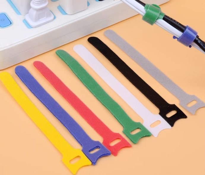 (5pcs)Wire Holder Velcro (7 Colors Randomly Sent)