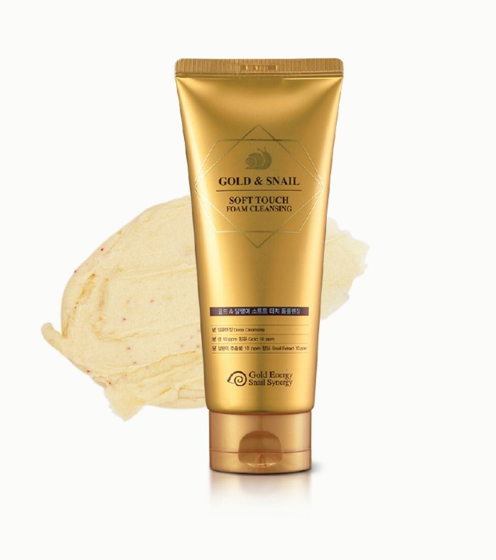 Korea Gold Energy Snail Synergy Soft Touch Foam Cleansing