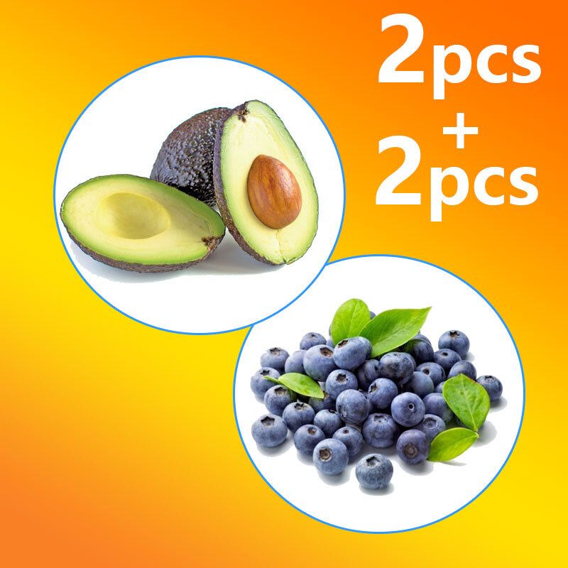 Fruit Pack F (Avocado x2, Blueberry x2)