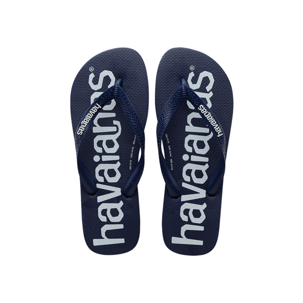 男女皆宜 Top Logomania 人字拖鞋 (海軍藍)
