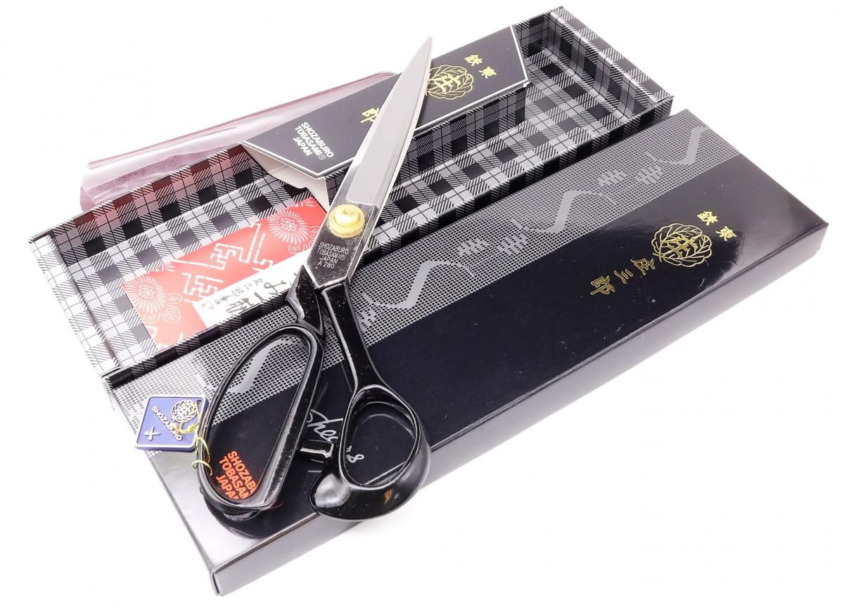 庄三郎| 日本庄三郎裁縫剪刀280CM 黑盒TOKYO SHOZABURO TOBASAMI 